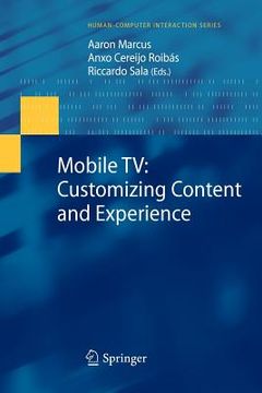 portada mobile tv: customizing content and experience (en Inglés)