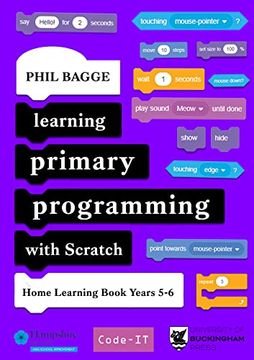 portada Learning Primary Programming with Scratch (Home Learning Book Years 5-6) (en Inglés)