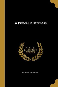 portada A Prince Of Darkness (en Inglés)