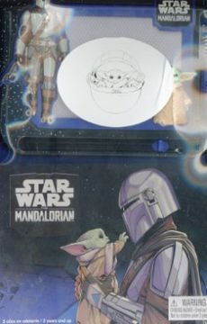 portada Star Wars the Mandalorian Pizarra Magica