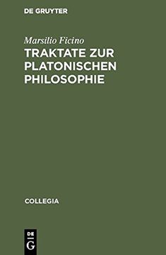portada Traktate Zur Platonischen Philsophie (Collegia)