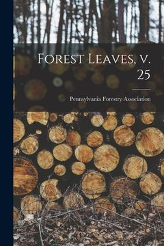 portada Forest Leaves, V. 25 (en Inglés)