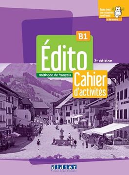 portada Edito b1 - Édition 2022-2024 - Cahier + Didierfle. App (en Francés)