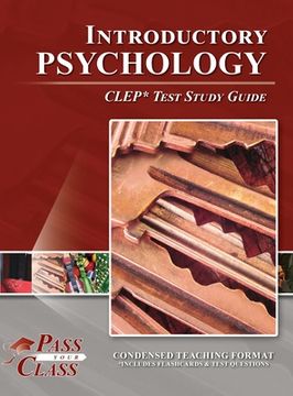 portada Introductory Psychology CLEP Test Study Guide (in English)