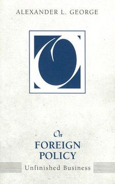 portada on foreign policy: unfinished business (en Inglés)