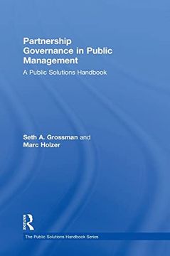 portada Partnership Governance in Public Management: A Public Solutions Handbook (The Public Solutions Handbook Series) (en Inglés)