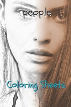 portada People Coloring Sheets: 30 People Drawings, Coloring Sheets Adults Relaxation, Coloring Book for Kids, for Girls, Volume 2 (en Inglés)
