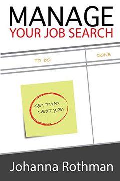 portada Manage Your job Search (en Inglés)