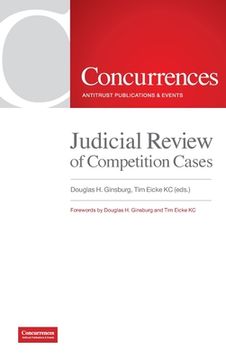 portada Judicial Review of Competition Cases (en Inglés)