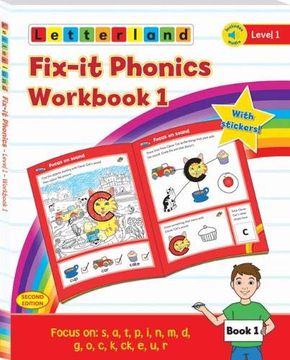 portada Fix-It Phonics - Level 1 - Workbook 1 (en Inglés)