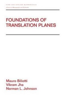 portada foundations of translation planes