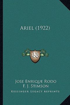 portada ariel (1922) (en Inglés)