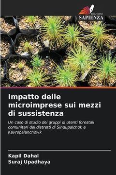 portada Impatto delle microimprese sui mezzi di sussistenza (en Italiano)