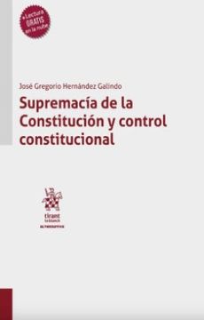 portada Supremacia de la Constitucion y Control Constitucional