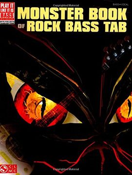 portada Monster Book of Rock Bass tab (Play it Like it is Bass) (en Inglés)