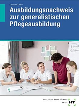portada Ausbildungsnachweis zur Generalistischen Pflegeausbildung (en Alemán)