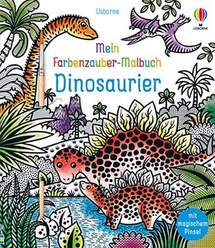 portada Mein Farbenzauber-Malbuch: Dinosaurier. (en Alemán)