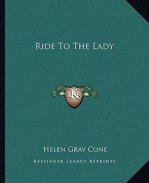 portada ride to the lady (en Inglés)
