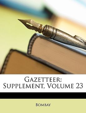 portada gazetteer: supplement, volume 23 (en Inglés)