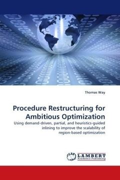 portada procedure restructuring for ambitious optimization (en Inglés)