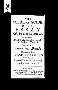 portada soldier's guide (1686) (en Inglés)
