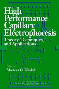 portada high-performance capillary electrophoresis: theory, techniques, and applications (en Inglés)