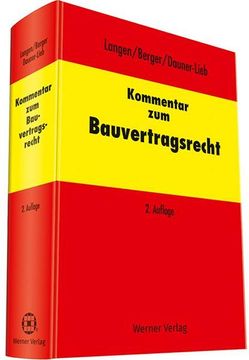 portada Kommentar zum Bauvertragsrecht (in German)