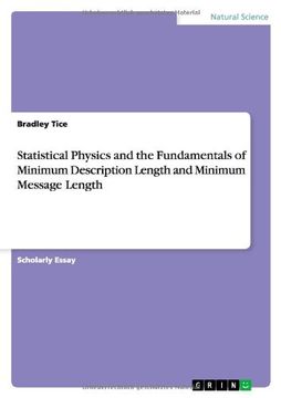 portada Statistical Physics and the Fundamentals of Minimum Description Length and Minimum Message Length