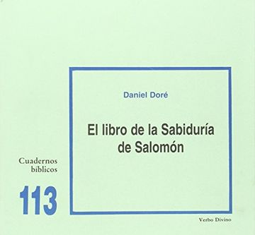 portada El Libro de la Sabiduría de Salomón: Cuaderno Bíblico 113 (Cuadernos Bíblicos) (in Spanish)