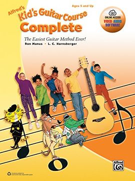 portada Alfreds Kids Guitar Course Complete Book (in English)