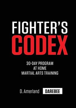 portada Fighter's Codex: 30-Day at Home Martial Arts Training Program (en Inglés)