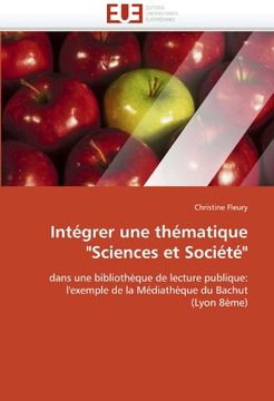 portada Integrer Une Thematique "Sciences Et Societe"