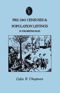 portada pre-1841 censuses & population listings in the british isles (en Inglés)