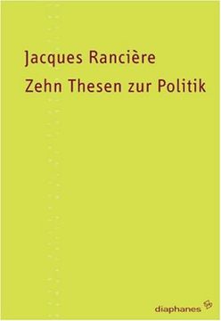 portada Zehn Thesen zur Politik