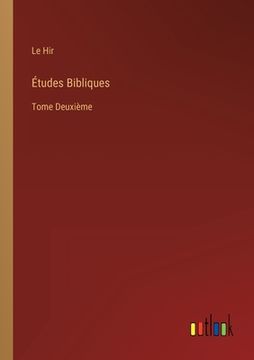 portada Études Bibliques: Tome Deuxième (in French)