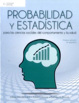 portada Probabilidad y Estadistica Para las Ciencias Sociales del Comportamiento y de la Salud (in Spanish)