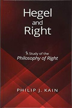portada Hegel and Right: A Study of the Philosophy of Right (en Inglés)