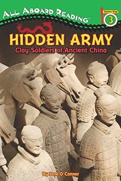 portada Hidden Army: Clay Soldiers of Ancient China (All Aboard Reading, Station Stop 3) (en Inglés)
