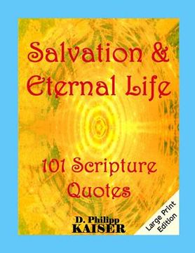 portada Salvation & Eternal Life 101 Scripture Quotes (en Inglés)