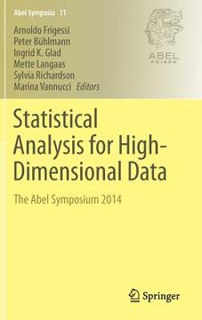 portada Statistical Analysis for High-Dimensional Data: The Abel Symposium 2014 (in English)