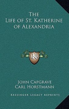 portada the life of st. katherine of alexandria