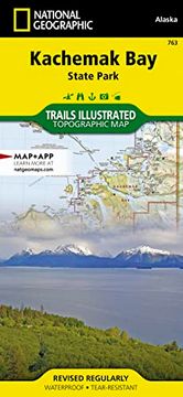 portada Kachemak bay State Park map (National Geographic Trails Illustrated Map, 763) (en Inglés)