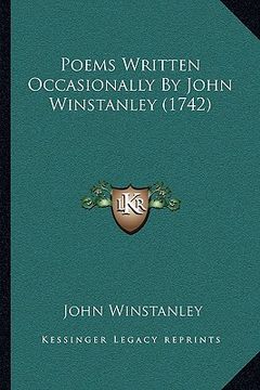 portada poems written occasionally by john winstanley (1742) (en Inglés)