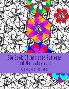 portada Big Book Of Intricate Patterns and Mandalas vol 1: An Adult Coloring Book for Maximum Stress Inducing