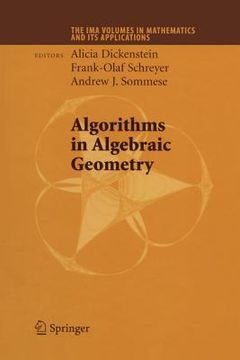 portada algorithms in algebraic geometry (in English)