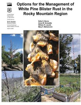 portada Options for the Management of White Pine Blister Rust in the Rocky Mountain Region (en Inglés)