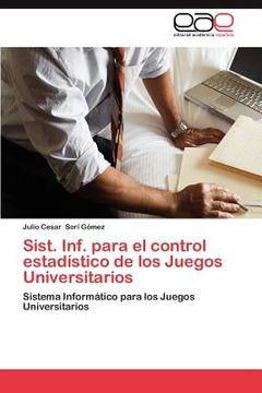 portada sist. inf. para el control estad stico de los juegos universitarios (in Spanish)