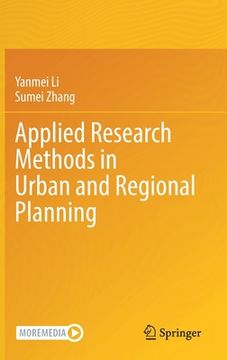 portada Applied Research Methods in Urban and Regional Planning (in English)