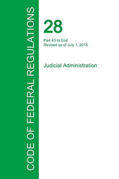portada Code of Federal Regulations Title 28, Volume 2, July 1, 2015