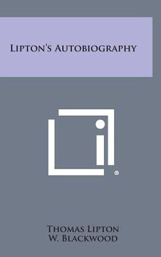 portada Lipton's Autobiography